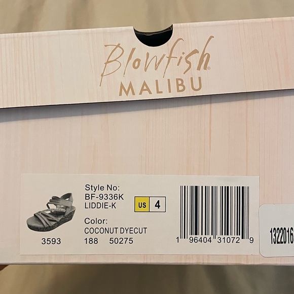 Blowfish Malibu Liddie-K Girls Size 4 - Picture 5 of 8